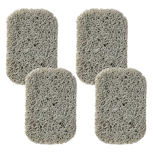 de jabón de , accesorio de drenaje automático, limpieza del hogar, antideslizante, duradero, elevador de jabón, almohadilla elevadora de gris Macarena Ahorro de jabón