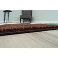thumbnail image 4 of Planet Rugs Premium 3D Thick Abstract Indoor Area Rug 327 Mocha Turquoise Brown 2'7''x4', 4 of 10