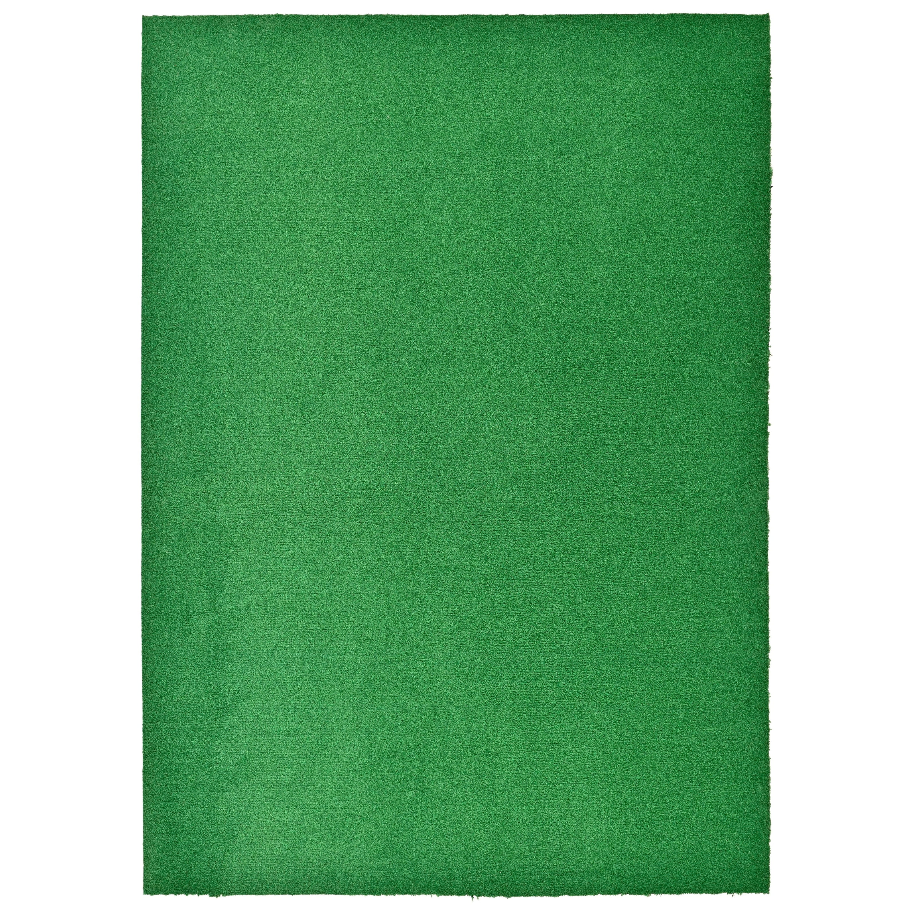 Garland Rug Softscapes Polypropylene Green Indoor/Outdoor Area Rug, 9' x 12'