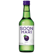 Soonhari Plum Soju, 375 ml Bottle, 12% ABV