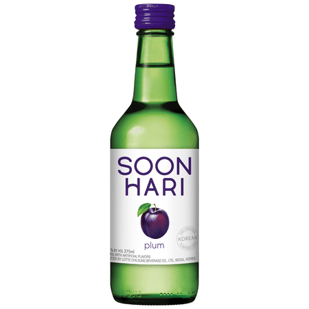 Soonhari Plum Soju, 375 ml Bottle, 12% ABV