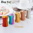 thumbnail image 3 of ALXY Fashion European Style Y-Shaped Stainless Steel Toothpick,Holder Rainbow Home Toothpick Box Table Decoration Kitchen Accessories, Fashion European Style Y Shaped Stainless Steel Toothpick Holder, 3 of 8