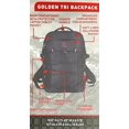 thumbnail image 7 of Swiss Tech Golden Tri Black Backpack with Bungee, 7 of 7