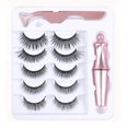 thumbnail image 3 of 5 Pairs Magnetic Eyelashes With Magnetic Eyeliner And Eyelash Kit, 3 of 5
