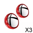 thumbnail image 1 of Colaxi 3xCar Mirror Auxiliary Rearview Convex Mirror for Bicycles Car 3 Pcs, 1 of 8