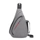 thumbnail image 1 of Hukapapa Nuevo bolso de pecho sencillo y ajustado para hombre, bolso cruzado multifuncional para ocio y deportes, gris, 1 of 5