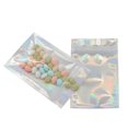 thumbnail image 3 of Bolsa de embalaje con destello láser de arcoíris, aretes de caramelo, joyas, carcasa para teléfono móvil, bolsa de hueso Yin y Yang transparente colorida, 3 of 4