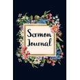 thumbnail image 1 of Sermon Notes Journal: Navy Cream and Gold Floral Design: Practical Worship Notebook, 1 of 1