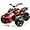 Red, variant on Jojoka 12V Kids ATV Ride On Car, 2024 New Battery Powered Ride on Toys, 3 Wheelers Off-road Electric Vehicle with Bluetooth Audio,High/Low Speed, LED Headlights, Battery Indicator & Radio, Blue