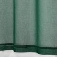 thumbnail image 4 of 2 Panels Faux Linen Sheer Short Tier Curtain, Rod Pocket Voile Small Curtain, 4 of 6