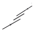 Athletic Works 5-Foot Standard 3- Piece Straight Weightlifting Bar with ...