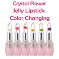 thumbnail image 5 of Jelly Flower Crystal Magic Lipstick, PH Clear Color Change Changing Jelly Flower Pintalabios Bálsamos labiales Brillo Tinte Set para mujeres Niñas Gel de aloe Pintalabios con flor Bulk Larga duración a prueba de agua oso de fresa Electrónica, 5 of 5