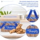 thumbnail image 3 of Caja de galletas de mano de ratán de imitación de 1 pieza Caja de almacenamiento de dulces de hojalata creativa, 3 of 7