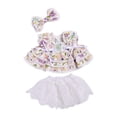 thumbnail image 2 of Chaleco de peluche, vestido, disfraz educativo DIY, falda corta para muñecas de 20 cm violeta, 2 of 9
