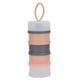 thumbnail image 2 of 4 Tier Baby Milk Powder Dispenser Silicone Portable Pink, 2 of 4