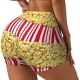 thumbnail image 1 of Fotbe Popcorn Shorts Sin Costuras – Shorts Deportivos de Cintura Alta para Mujer, Elásticos para Gimnasio, Yoga, Running o Ciclismo-Large, 1 of 8