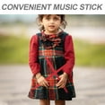 thumbnail image 2 of HEALEEP 2Pcs Dark Red Percussion Instrument Sticks Wood Rhythm Training Aid, 2 of 8