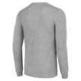 thumbnail image 3 of Men's Starter Heather Gray Pittsburgh Penguins Player Grid Long Sleeve T-Shirt, 3 of 3