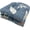 Blue Grey, variant on 18 x 18 U Shaped Seat Cushions Set Patio Seat Pad Floral Rocking Chair Cushion for Indoor Outdoor Chair Use Blue Grey, Set of 2