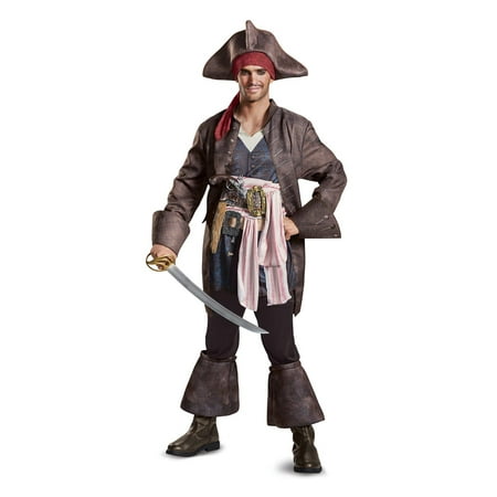 Pirates of the Caribbean 5: Captain Jack Deluxe Adult Costume