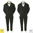 thumbnail image 6 of 6pc Color Bow Tie + New Baby Toddler Boy Black Wedding Suit Tuxedo S-20 New Teen, 6 of 10