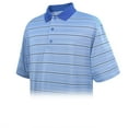 thumbnail image 1 of Monterey Club Men's Carnaby Stripe Texture Golf Polo Shirt #1405, 1 of 2