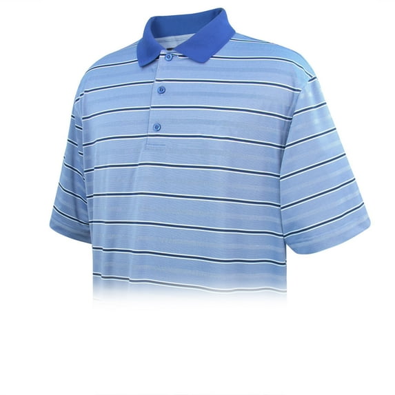Monterey Club Men's Carnaby Stripe Texture Golf Polo Shirt #1405