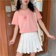 thumbnail image 2 of Camiseta Para Mujer Camiseta Para Estudiante Manga Corta Suelta Fruit Printed T Shirt Mujeres Loose Student Fashion Poliéster Manga Corta Para SummerPink XL ANGGREK No, 2 of 5