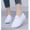 White, variant on Unisex ESD Slip-On Canvas Shoes, Anti-Static Work Shoes for Nurses & Medical Staff, Lightweight Non-Slip Comfortable Nursing Shoes Black 39
