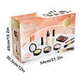 thumbnail image 3 of Children's Household Simulation Lipstick Eye Shadow Makeup Girl's Dressing Household Color Makeup Set Cannot Be Applied The Appearance Simulation, 3 of 6