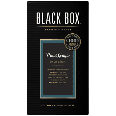 Black Box Pinot Grigio White Wine, 3L Box