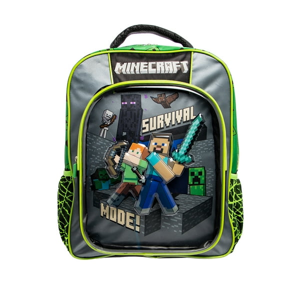 MOCHILA RUZ PRIMARIA INFANTIL MASCULINO MINECRAFT 3D