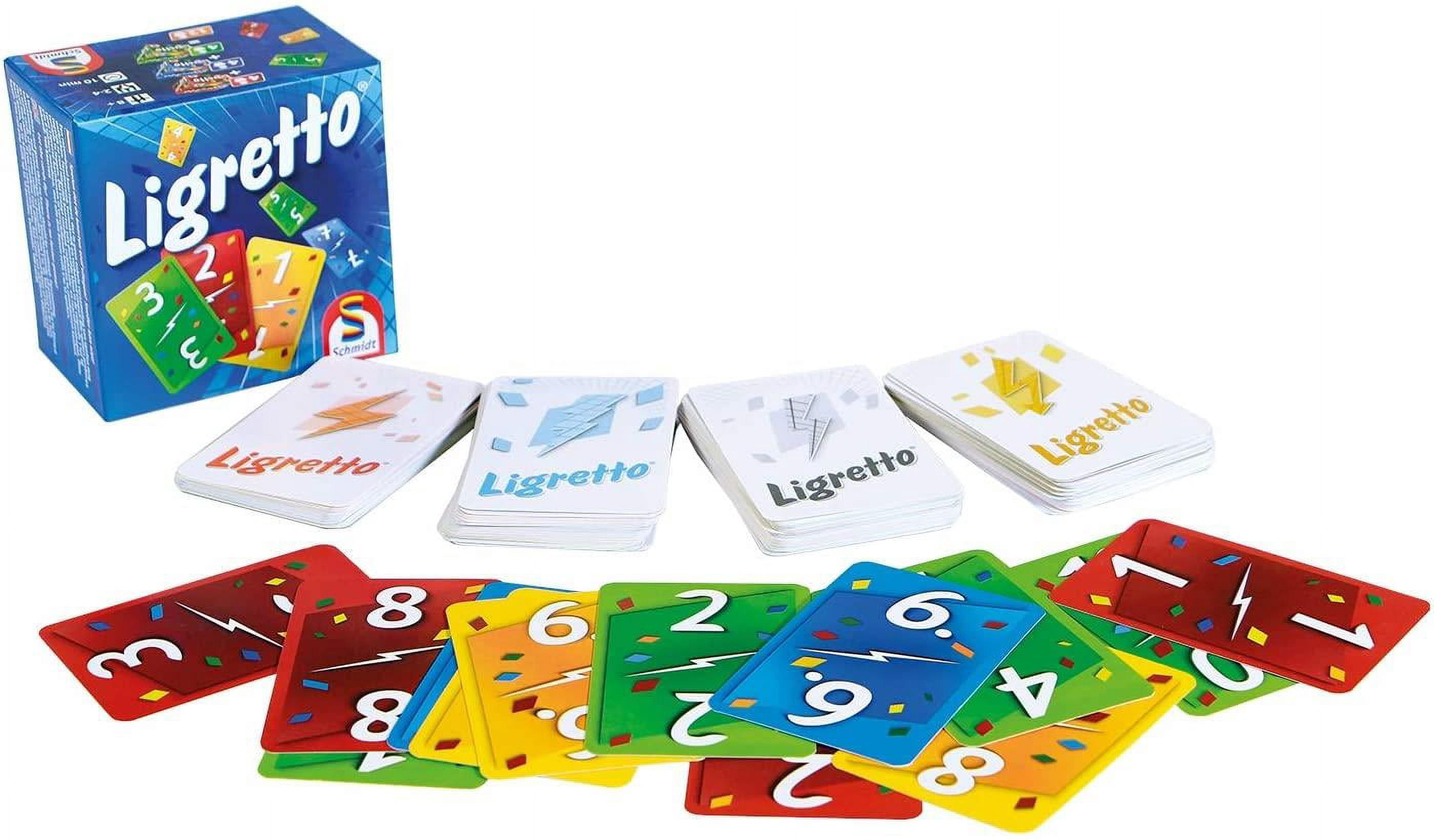 Schmidt Spiele SCH01107 Export I Ligretto Card Game, Blue
