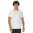 thumbnail image 4 of Hanes Men's Sweat Block T-Shirt, Crewneck, White, 3-Pack, 4 of 10