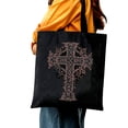 thumbnail image 5 of GOSMITH Vintage Celtic Woman Shopping Bag Large Capacity Shoulder Bag 14.1x15.7in, 5 of 6