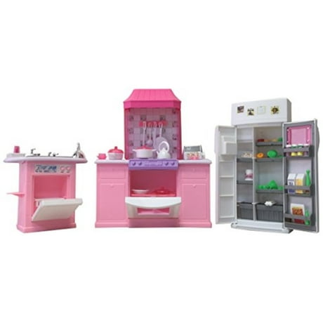 Barbie Size Dollhouse Furniture Kitchen Set Barbie Size Dollhouse Furniture Kitchen Set