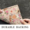 thumbnail image 6 of Corgi Dog and Flower Florals Door Rugs,Washable Non Slip Door Mats Indoor,Decorative Door Mats,Entry Mat Indoor for Entrance,Bedroom,Kitchen,Bathroom,17"x30", 6 of 6