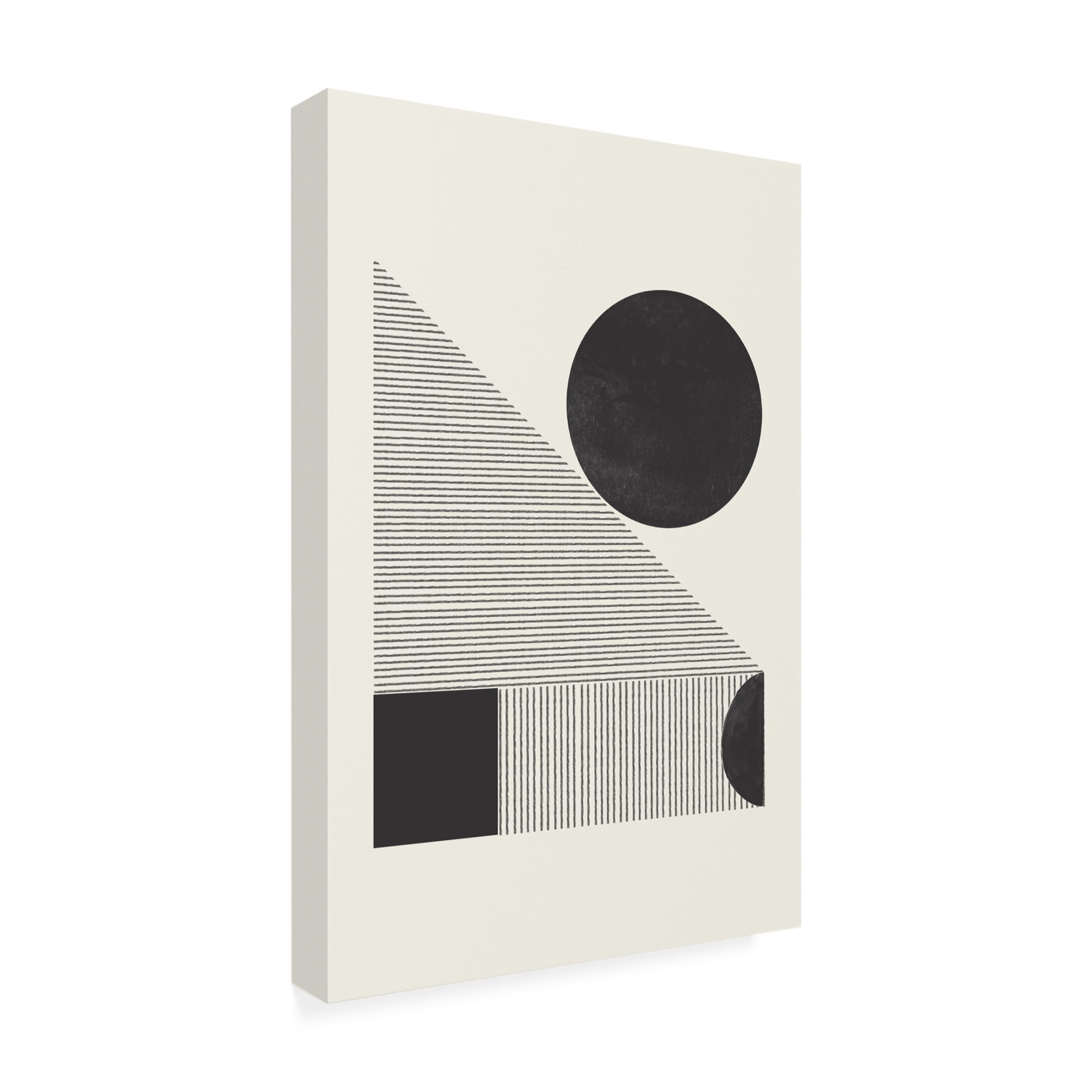 Trademark Fine Art THE MIUUS STUDIO Composition IX Canvas Wall Art
