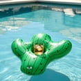 thumbnail image 4 of Inflatable Drink Holders Palm Tree and Cactus Floating Cup Holders Pool Drink Floaties Summer Beach Themed Party PVC Beverage Floats, 4 of 6