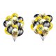 thumbnail image 2 of 50th/60th Birthday Number Balloons 15Pcs Birthday Balloon Kit for Men and Women Black Gold Latex Balloon Party Decorations, 2 of 4