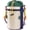Style 3, variant on Bike Handlebar Bag Lightweight Waterproof Water Bottle Holder Carrier Pouch Large Capacity Drink Cup Holder with Fastener Straps