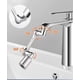 thumbnail image 3 of Extensor de grifo, aireador de grifo giratorio 1080 para fregadero de cocina de baño, 3 of 5
