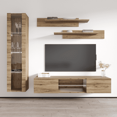 Fly G2 33TV Wall Mounted Floating Modern Entertainment Center