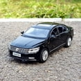thumbnail image 4 of 1:32 Passat Alloy Model Car Toy Diecasts Metal Casting Sound and Light Car Toys For Children Vehicle White, 4 of 6