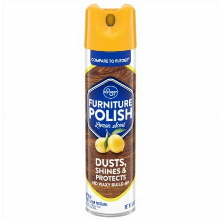 KR Lemon Scent Furniture Polish 9.7 oz - Pack of 2