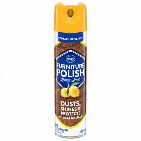 KR Lemon Scent Furniture Polish 9.7 oz - Pack of 2