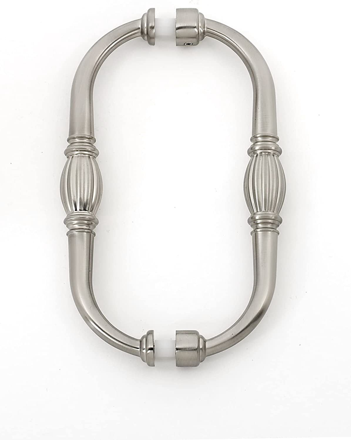 Alno G234-6-PB/NL Tuscany Luxury 6" Center To Center Back To Back Door Pulls - Brass