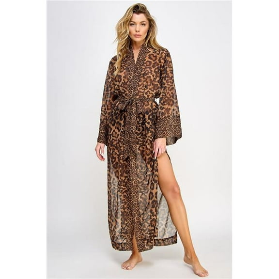 BeWicked Juliana Robe, Leopard - Small& Medium