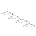 thumbnail image 3 of Hemoton 4Pcs Coat Hangers Multi-function Clothes Hangers Heavy-duty Cloth Hangers, 3 of 8