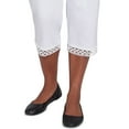 thumbnail image 4 of Alfred Dunner Womens Comfort Allure Embellished Capri Pant, 4 of 4